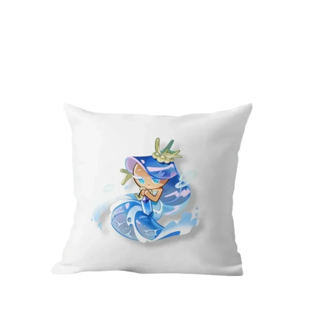 Cookie Run Sea Fairy Cookie Throw Pillow Cushion Cover Luxury Cushion Cover Set Throw Pillow Cushions Cover pillow