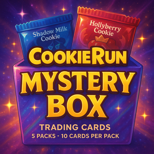5 Pack Card Game Mystery Boxes Cookie Run