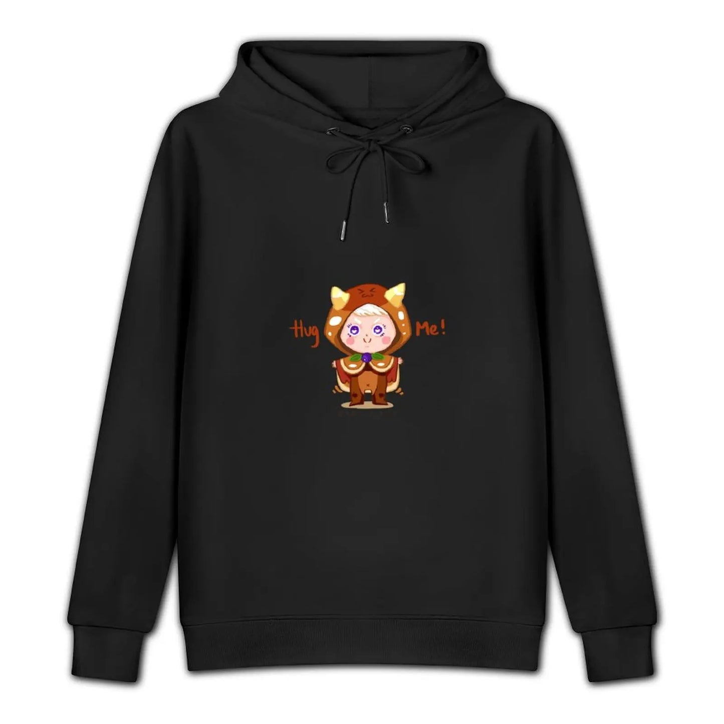 Pancake cookie - Cookie Run Kingdom Pullover Hoodie mens designer clothes korean style clothes big size hoodie