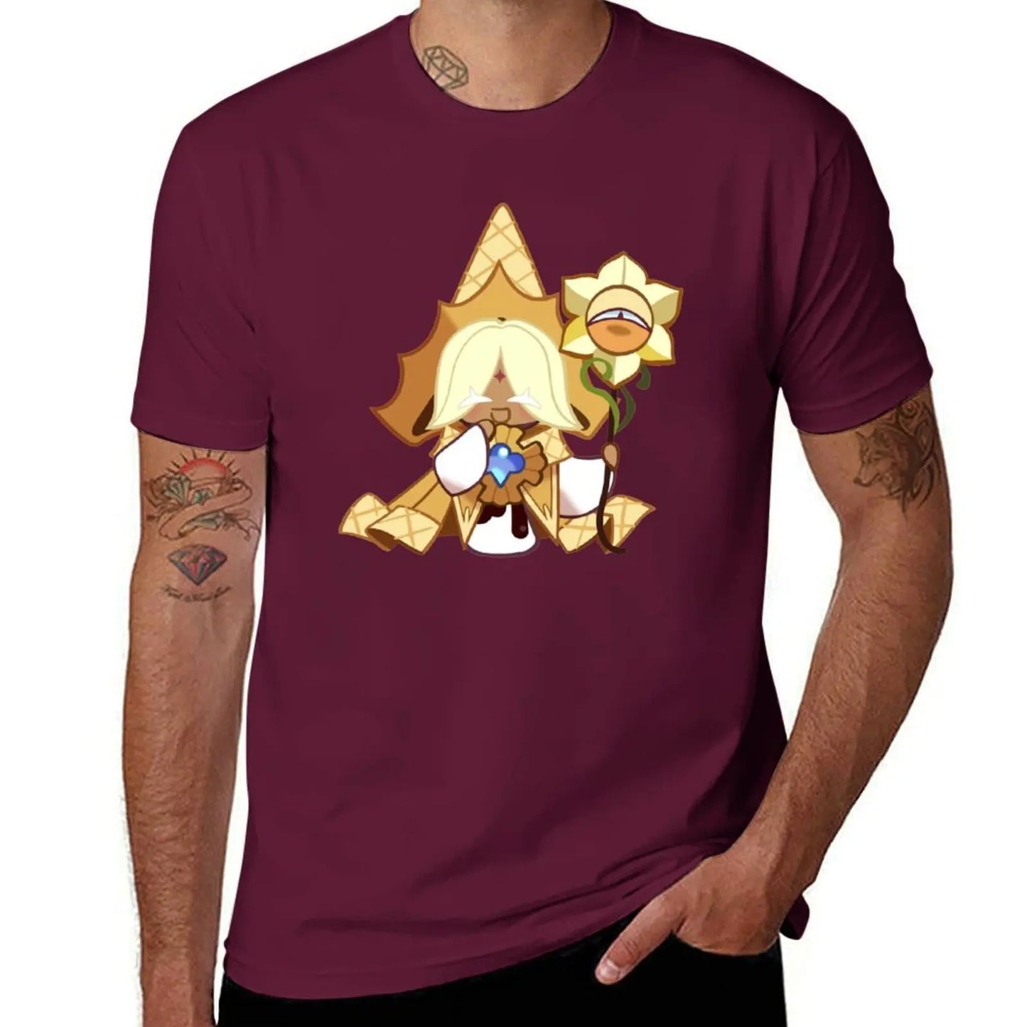 Pure Vanilla Cookie (Cookie Run Kingdom) Gift For Men and Women, Gift For Fans T-Shirt graphic shirts clothes for men
