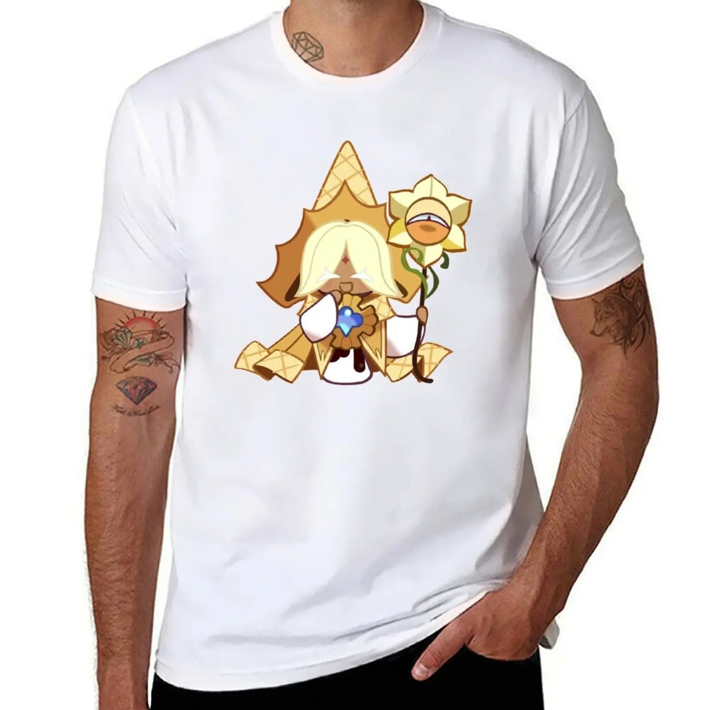 Pure Vanilla Cookie (Cookie Run Kingdom) Gift For Men and Women, Gift For Fans T-Shirt graphic shirts clothes for men
