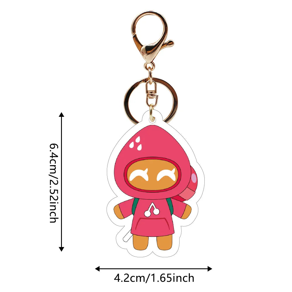 Strawberry Keychains Cookie Run