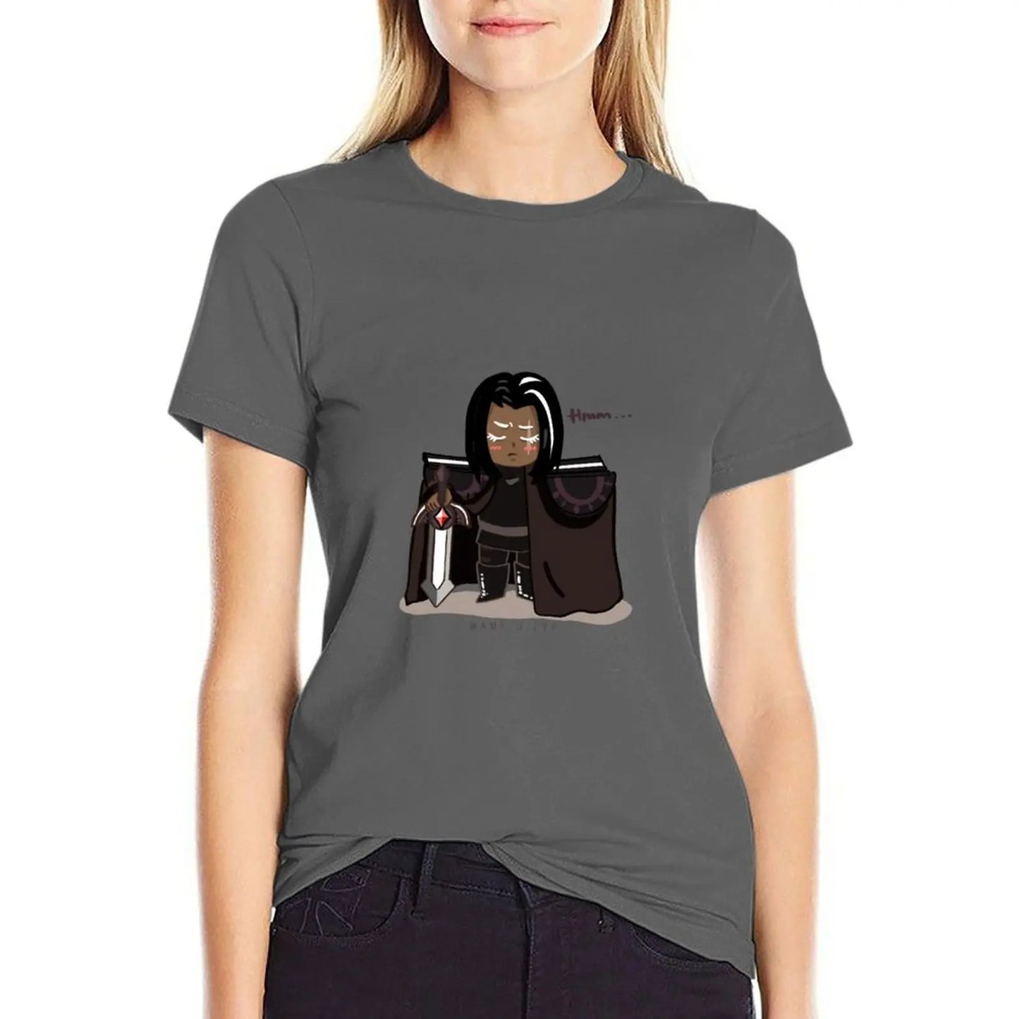 Dark Chocolate Cookie - Cookie Run Kingdom T-Shirt animal prinfor kawaii clothes t shirts for Womens