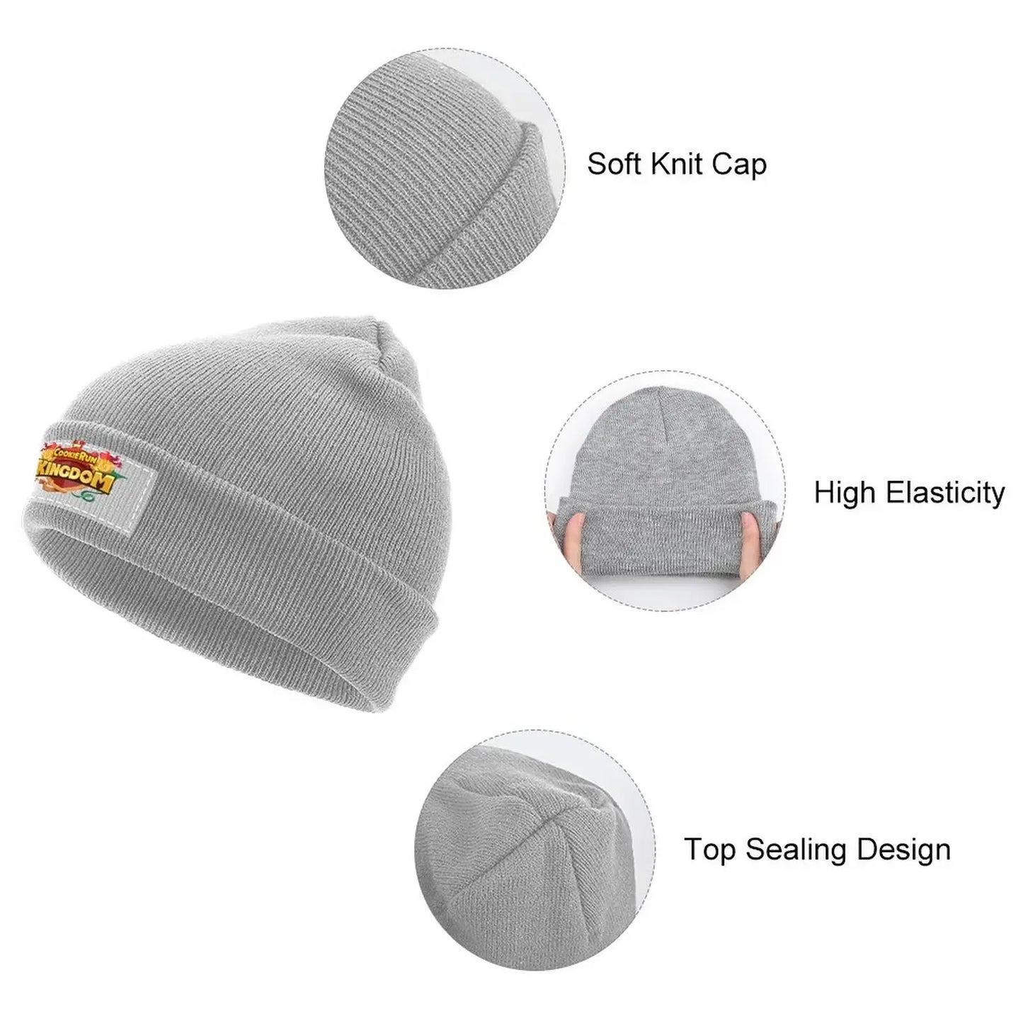 cookie run kingdom Knitted Hat hard hat hiking hat Trucker Cosplay Men's Women's