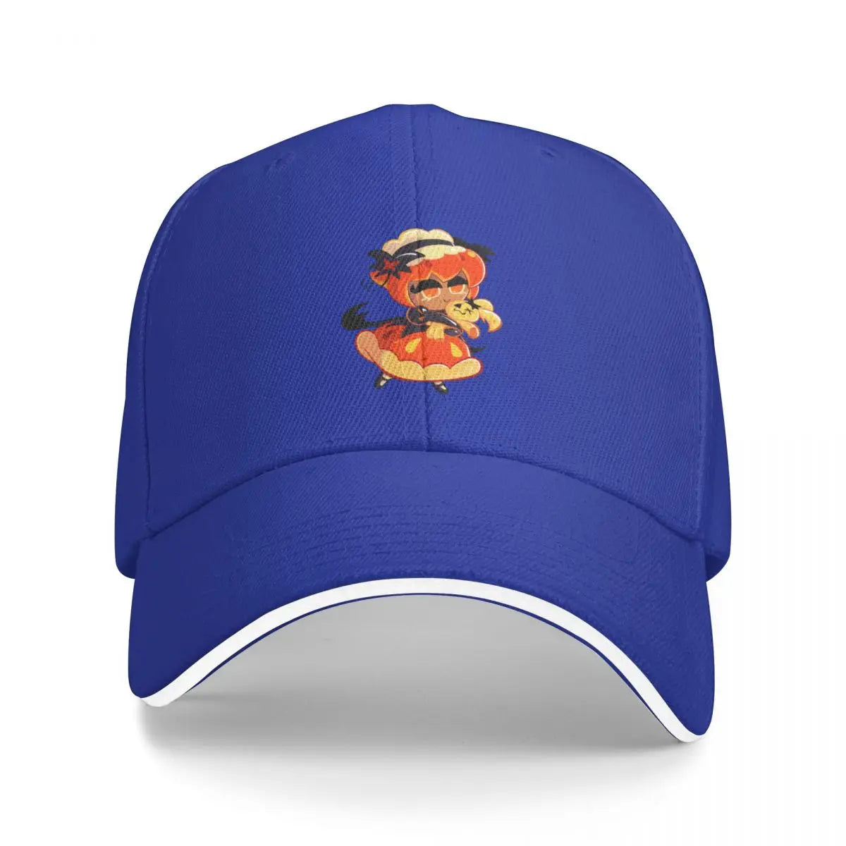 Pumpkin Pie Cookie - Cookie Run Kingdom Baseball Cap custom Hat Rave New Hat Gentleman Hat Men's Baseball Women's