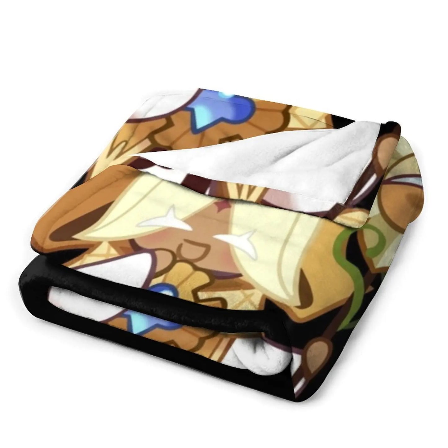 Pure Vanilla Cookie Cookie Run Kingdom Classic Throw Blanket Luxury Thicken For Sofa Thin Tourist Bed Fashionable Blankets