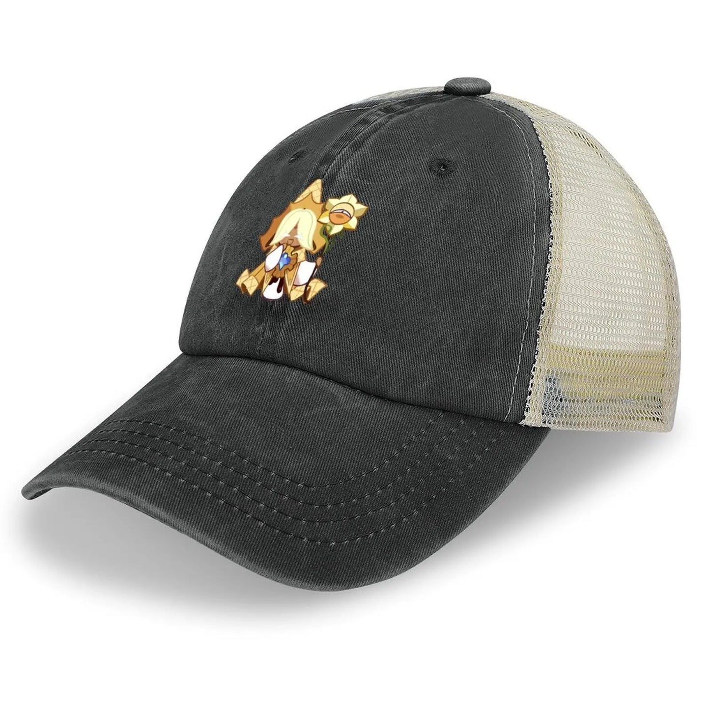 Pure Vanilla Cookie Cookie Run Kingdom Classic Cowboy Hat |-F-| Luxury Cap sun hat funny hat Man Women's