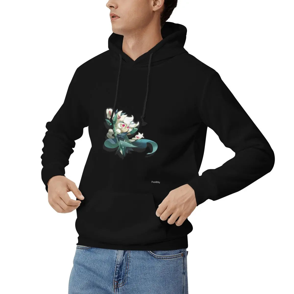 White Lily Cookie Run Hoodies Anime Oversized Hoodie Anime Sweatshirt Woman