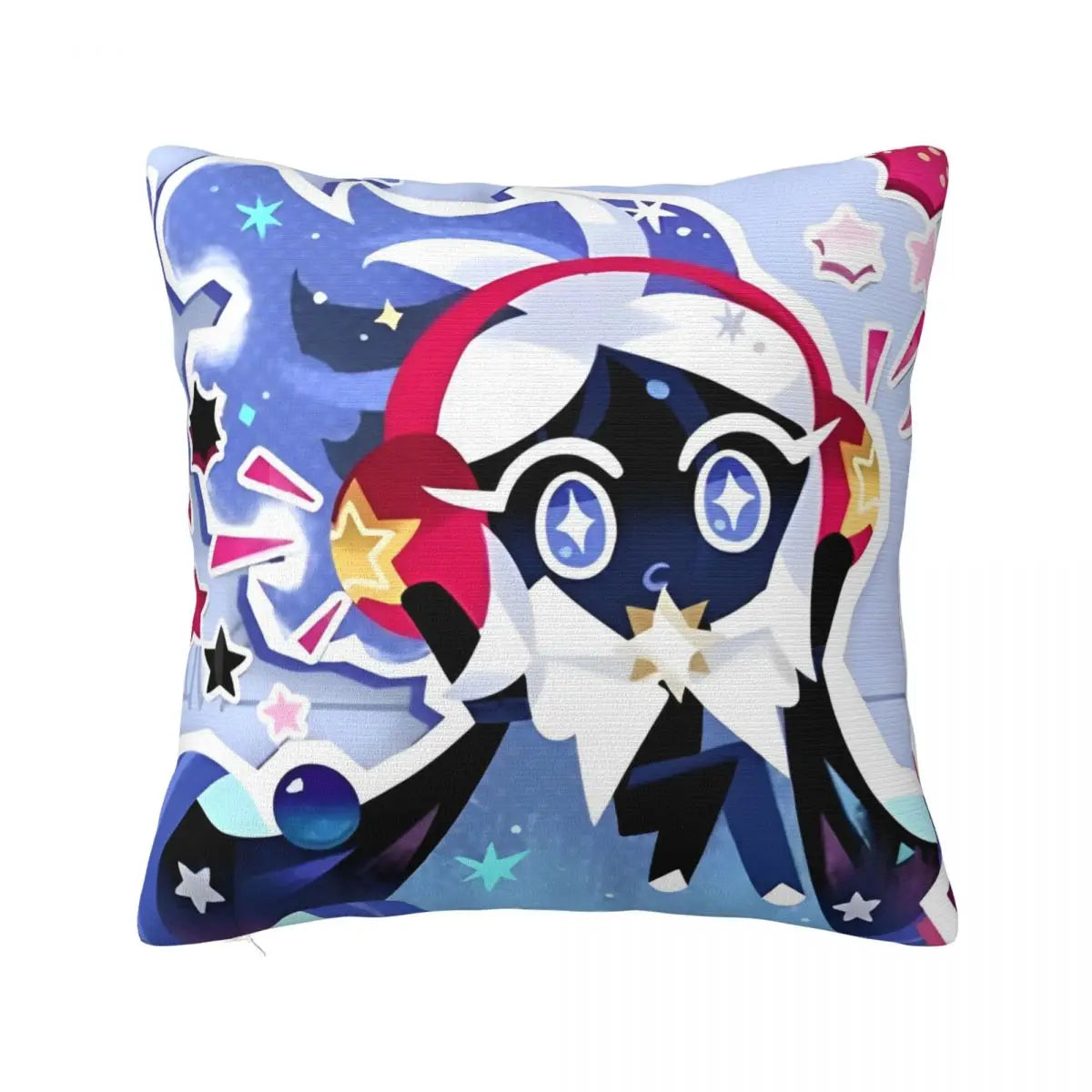 Stardust Cookie Cookie Run Kingdom Square Pillow Covers Car Cushion Cover Cute Decor Throw Pillow Case 40*40