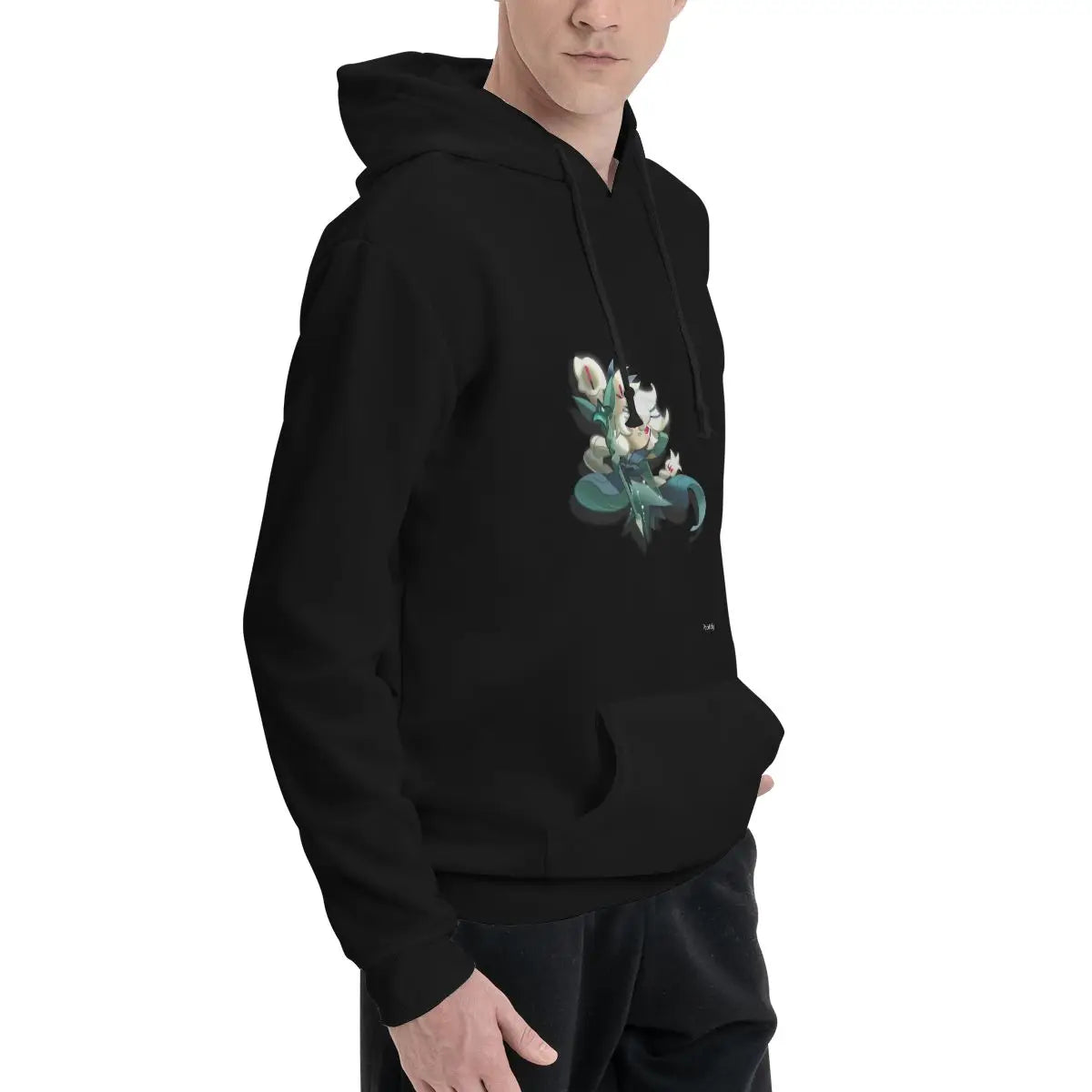 White Lily Cookie Run Hoodies Anime Oversized Hoodie Anime Sweatshirt Woman