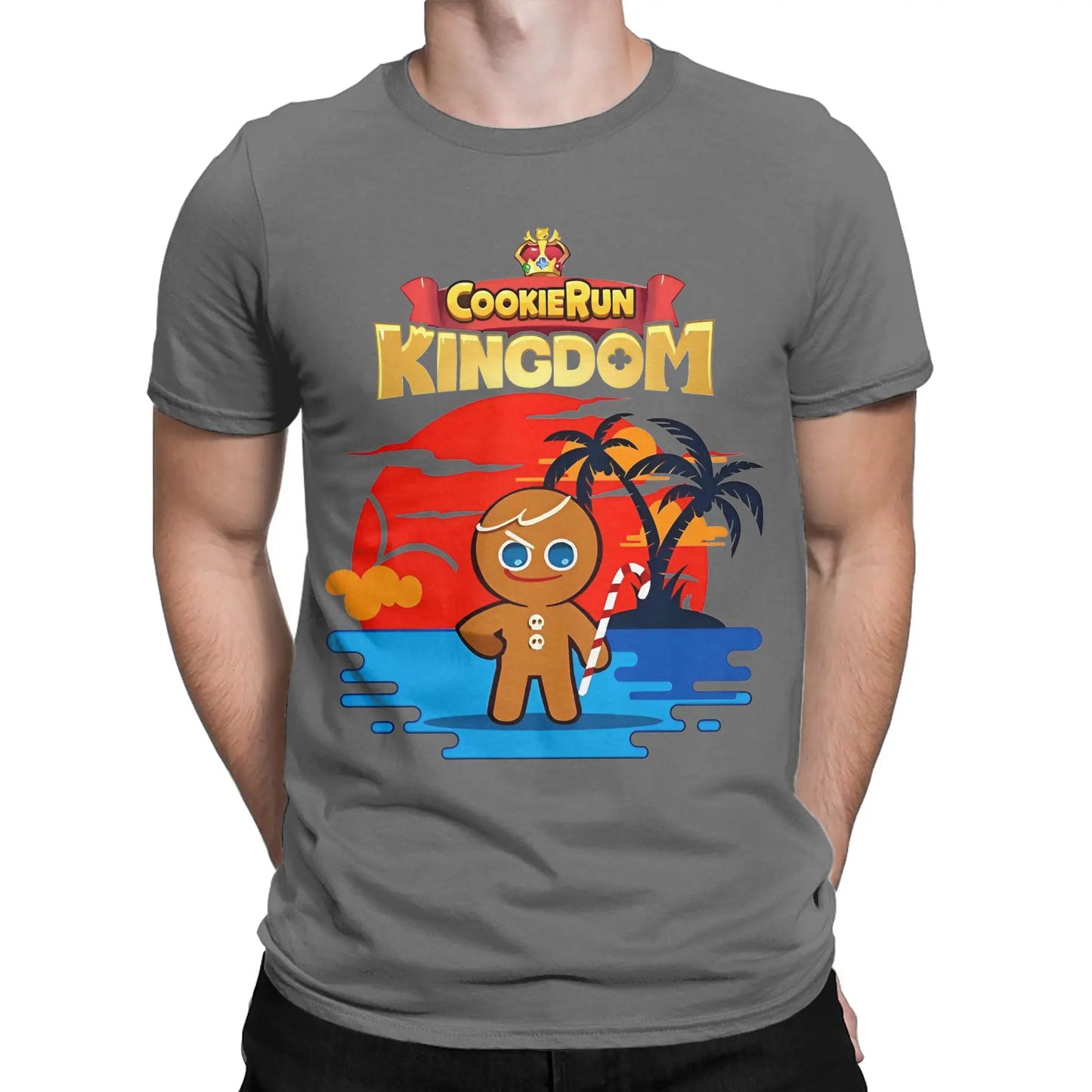 Summer Cookie Brave cookie run kingdom Print T Shirts Men Women Cotton Tee Shirt Clothing