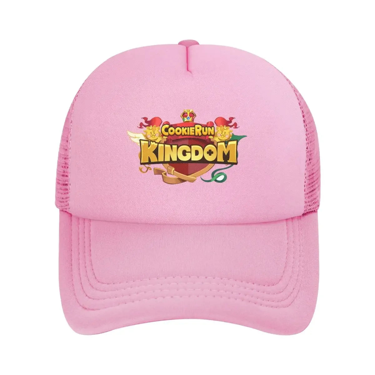 Cookie Run Kingdom Mesh Baseball Caps Snapback Fashion Baseball Hats Breathable Casual Casquette Outdoor Unisex