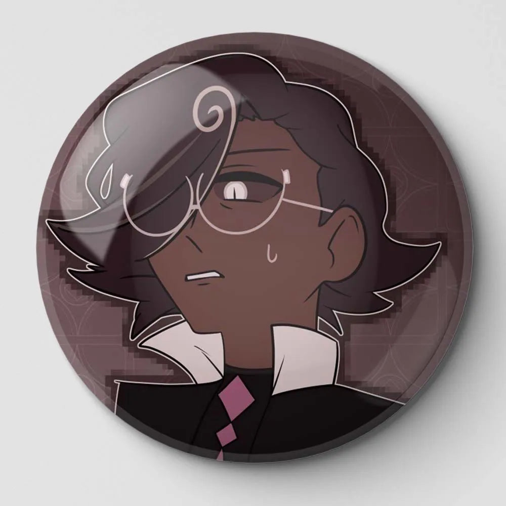 Espresso Cookie Run Button Pin