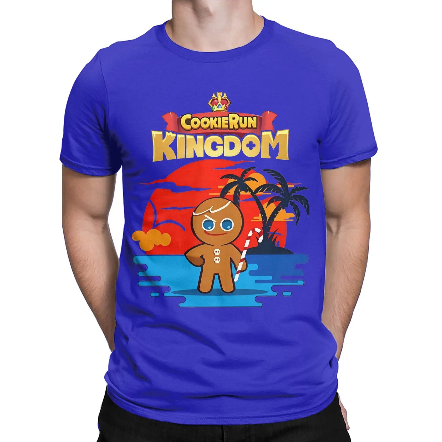 Summer Cookie Brave cookie run kingdom Print T Shirts Men Women Cotton Tee Shirt Clothing