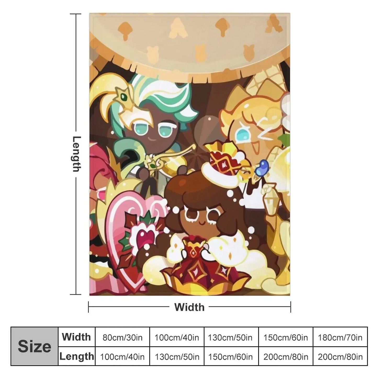 Christmas in Cookie run kingdom Throw Blanket Blankets For Bed wednesday Sleeping Bag Hairys Blankets