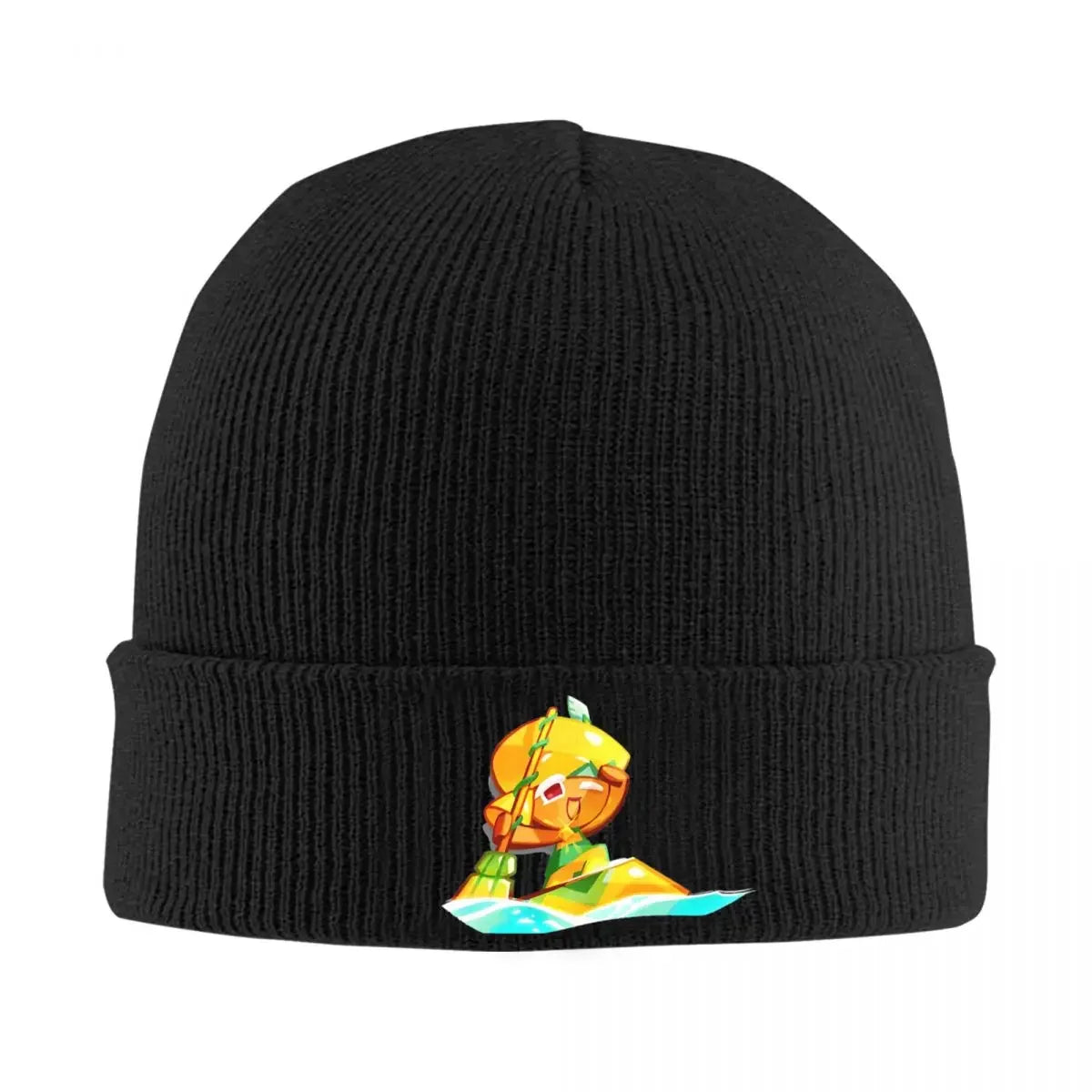 Cookie Run Beanie Hats meme Fashion Caps Adult Unisex Kpop Skullies Beanies Autumn Pattern Elastic Beanie Hat
