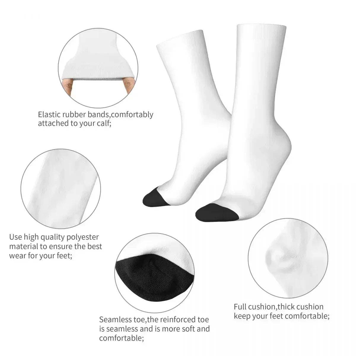 Cookie run kingdom new design Socks cartoon custom basketball hip hop Men's Socks Luxury Women's