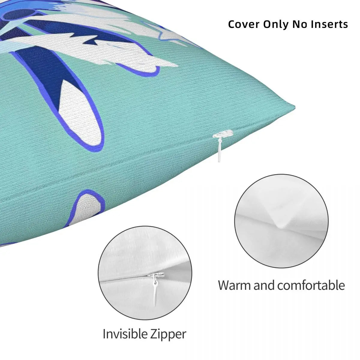 Starsher - Cookie Run Kingdom Square Pillow Case Throw Pillow Awesome Cushion Covers