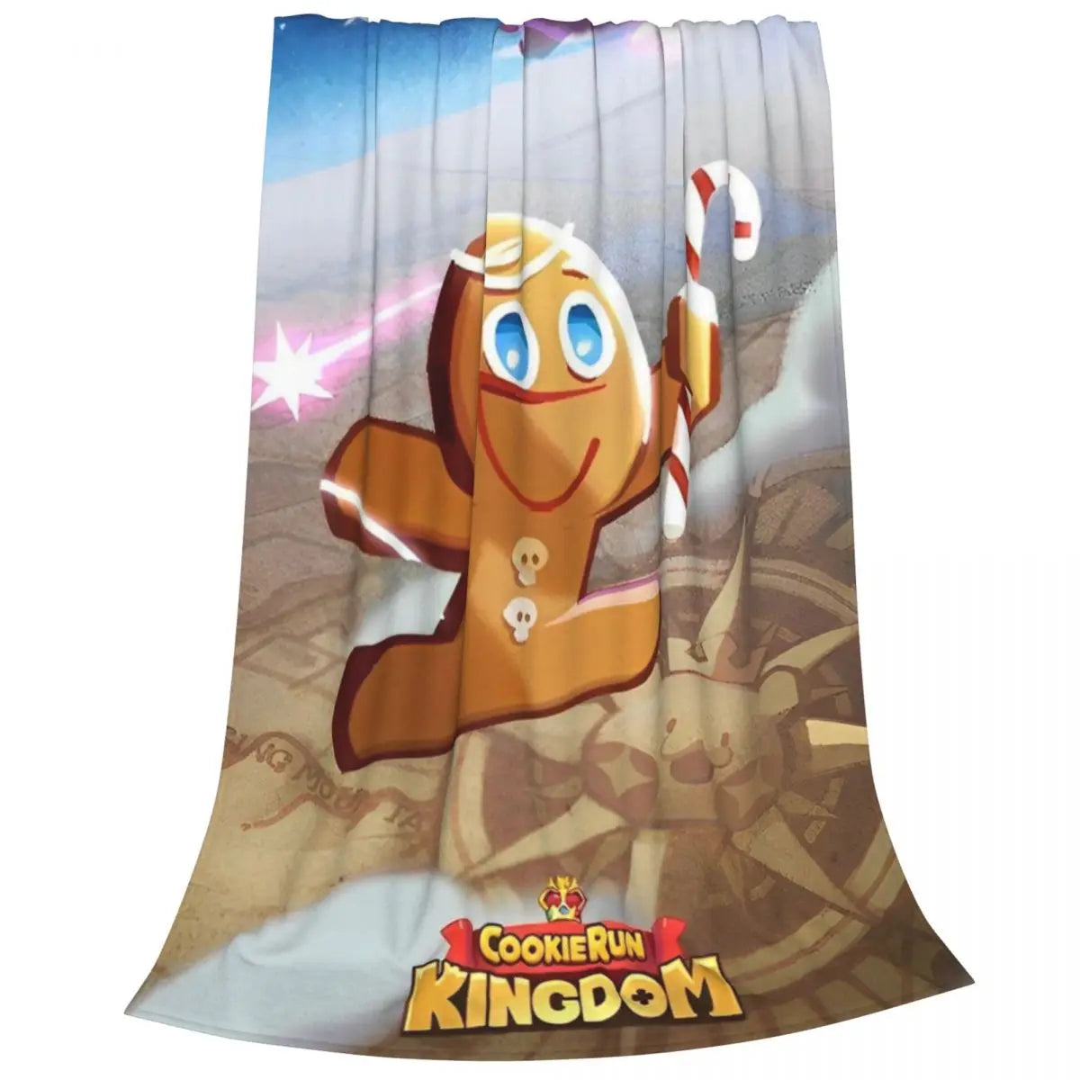 Cookie Run Kingdom Knitted Blankets Velvet Ultra-Soft Throw Blanket for Bedding Couch Bed Rug
