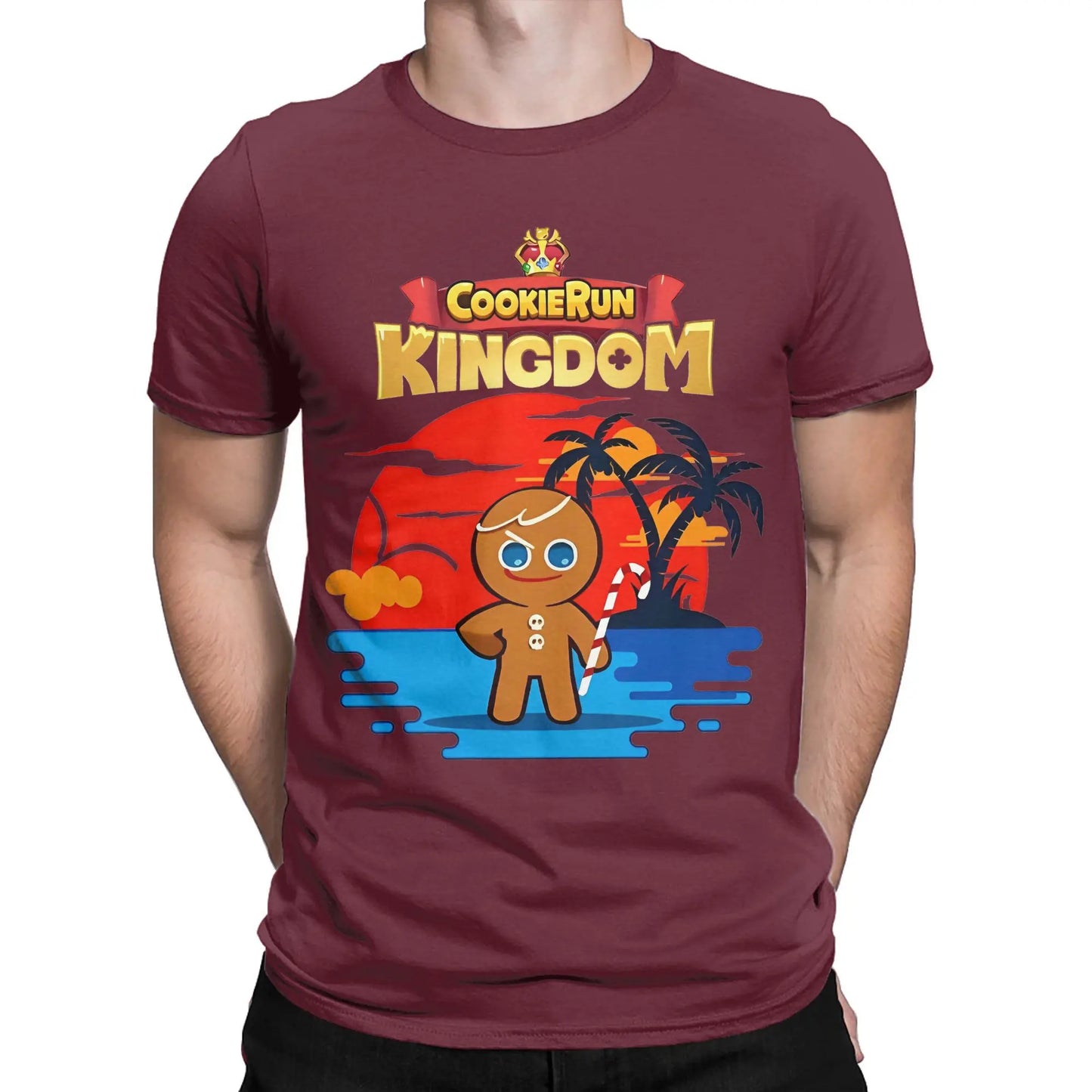 Summer Cookie Brave cookie run kingdom Print T Shirts Men Women Cotton Tee Shirt Clothing