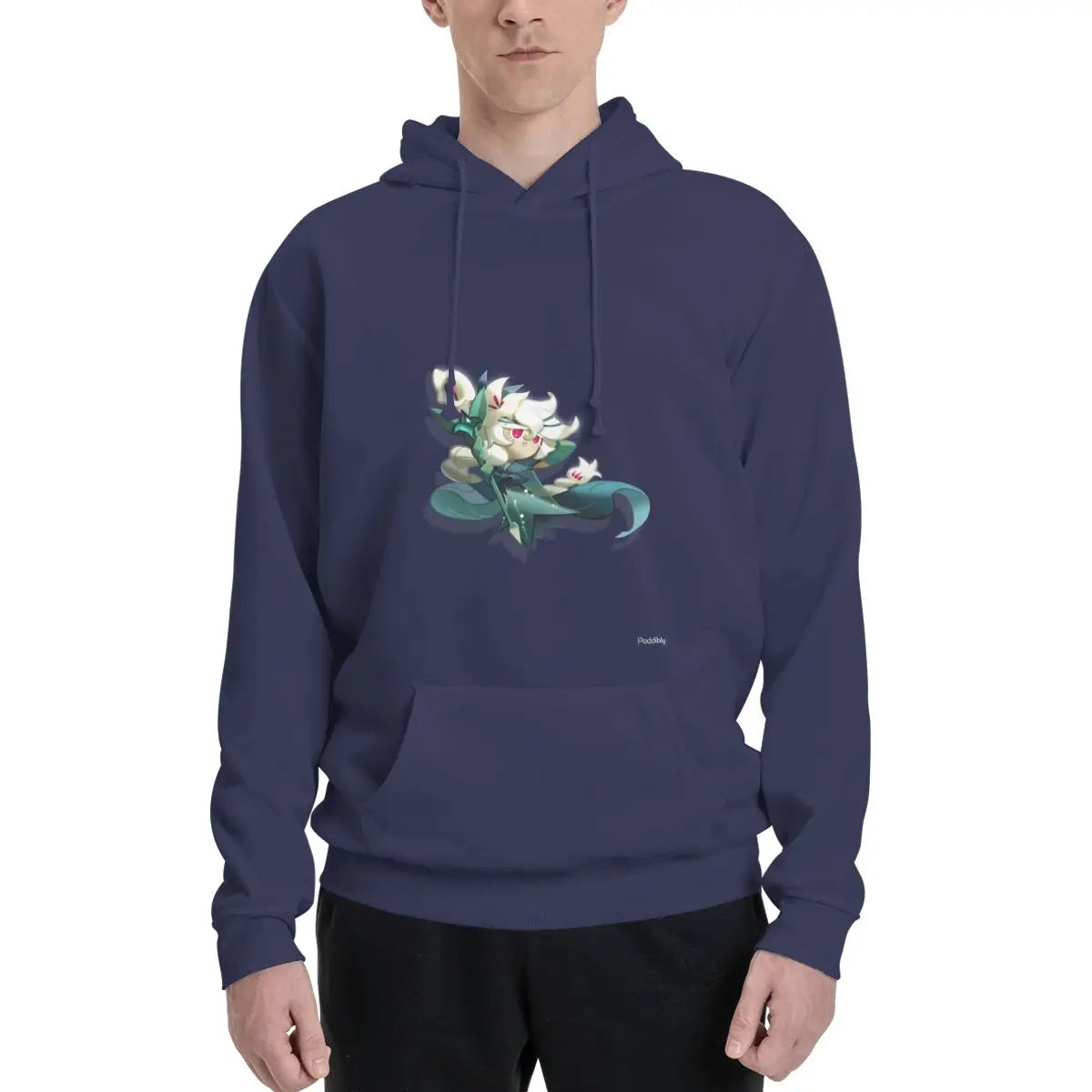 White Lily Cookie Run Hoodies Anime Oversized Hoodie Anime Sweatshirt Woman