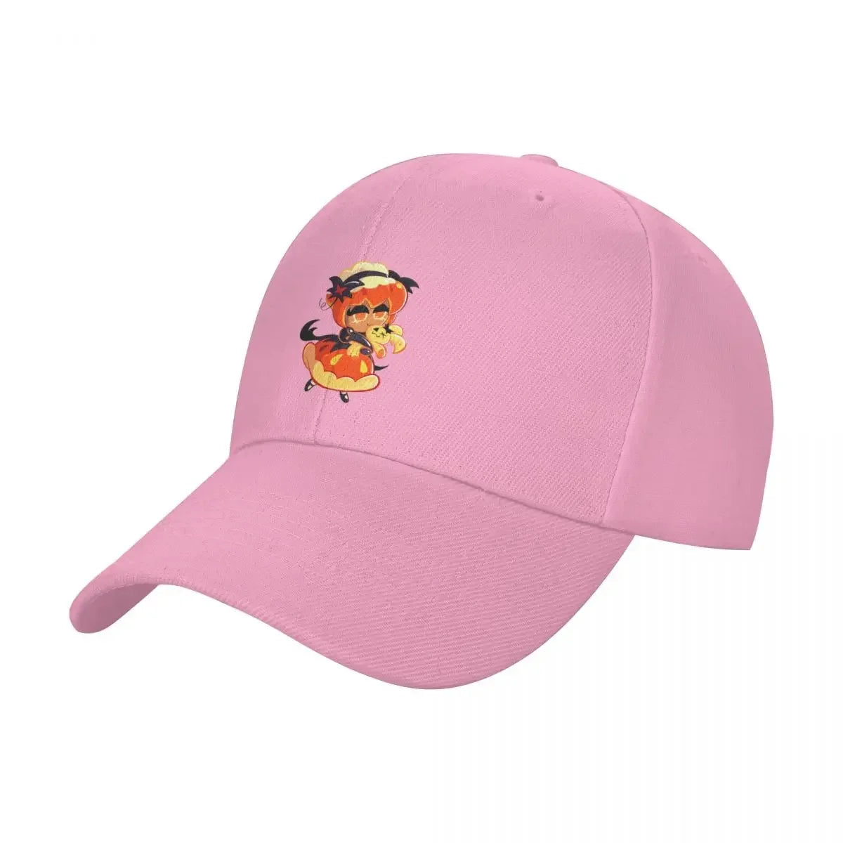 Pumpkin Pie Cookie - Cookie Run Kingdom Baseball Cap Brand Man cap Visor Trucker Hats For Men Women's
