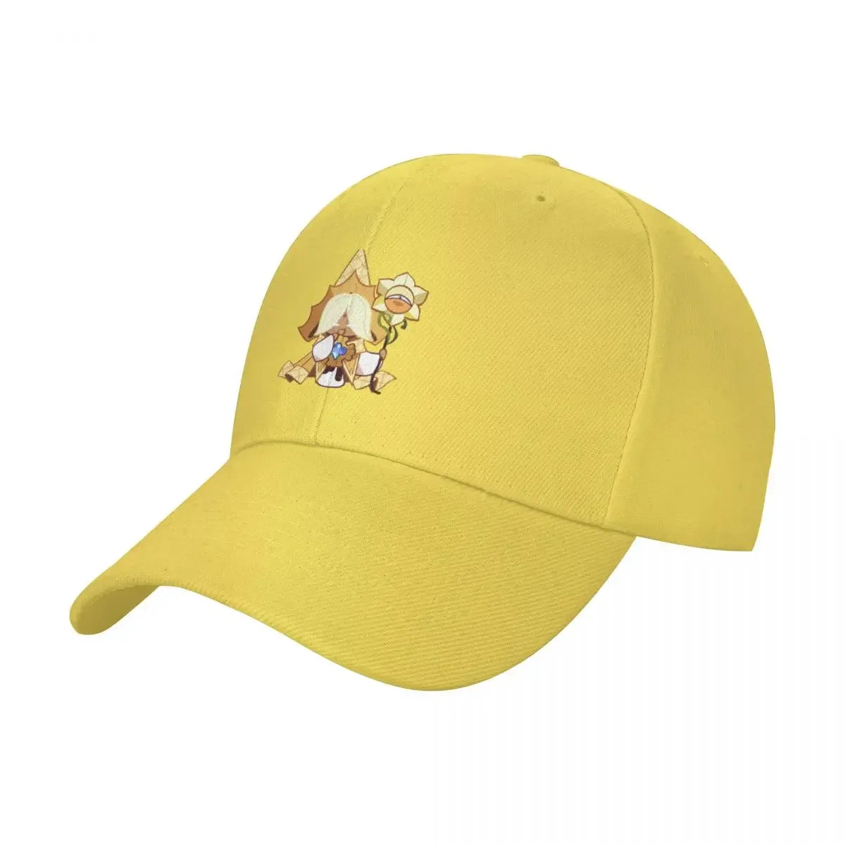 Pure Vanilla Cookie Cookie Run Kingdom Classic Baseball Cap Hip Hop cute Women Caps Men's