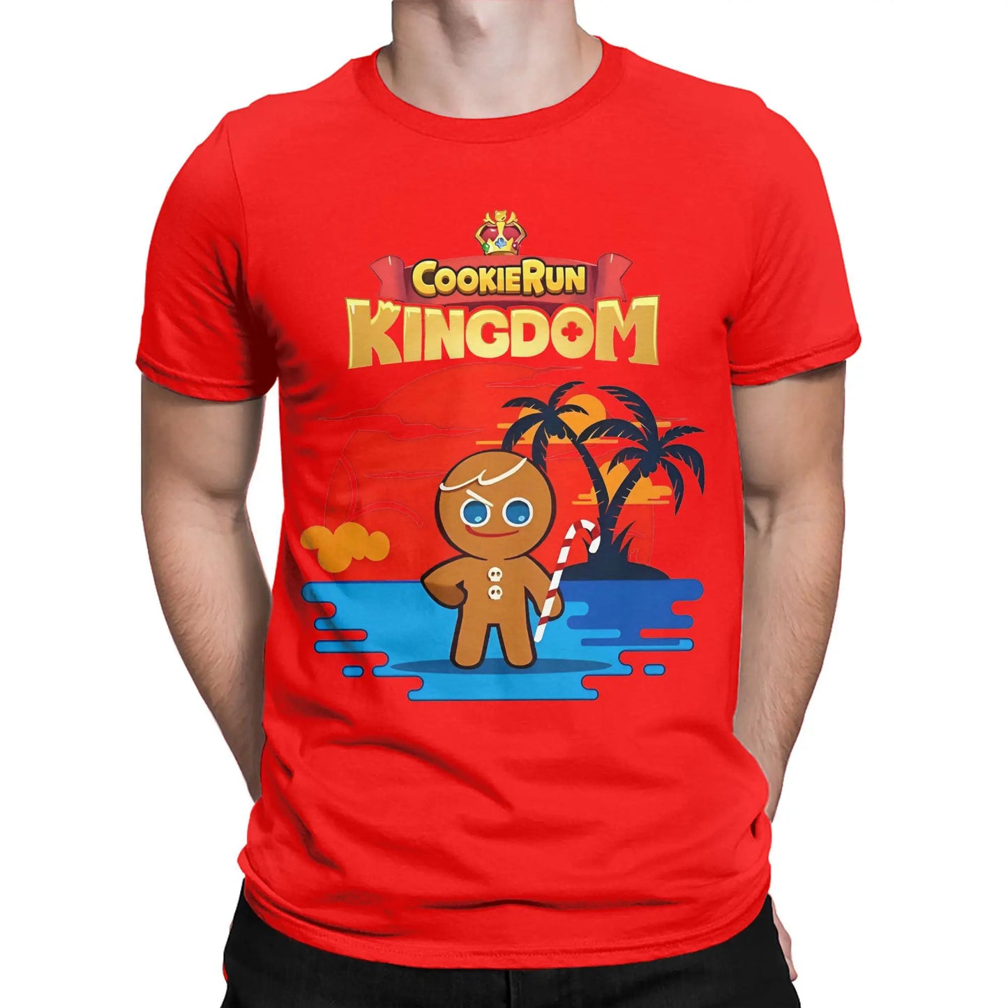 Summer Cookie Brave cookie run kingdom Print T Shirts Men Women Cotton Tee Shirt Clothing