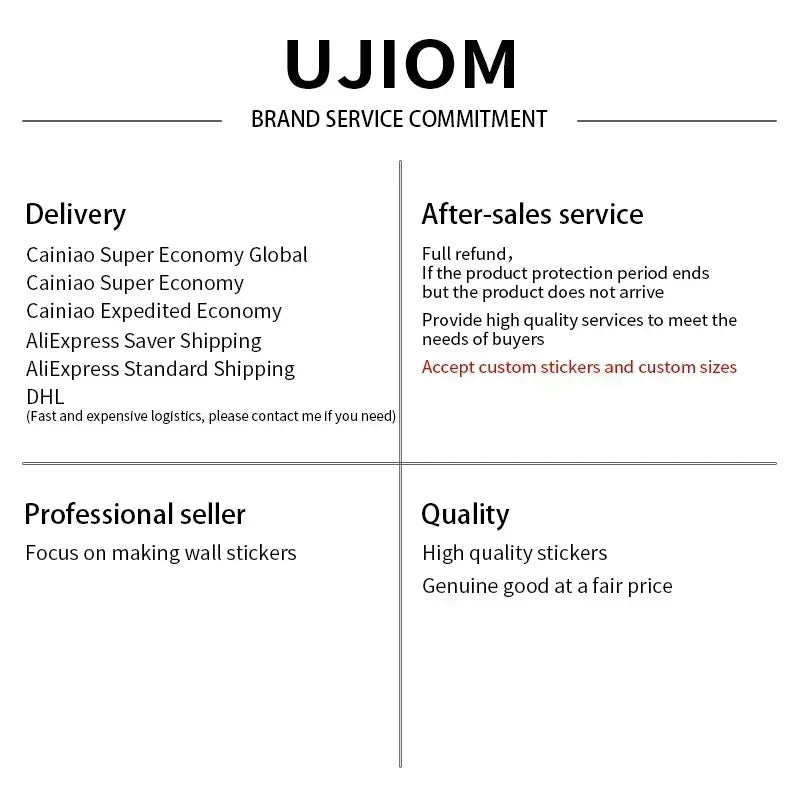 UJIOM 13cm × 10.5cm Shining Glitter Cookie Run Wall Sticker Amusing Cartoon Room Decor Decals Nice Wall Decorations Living Room