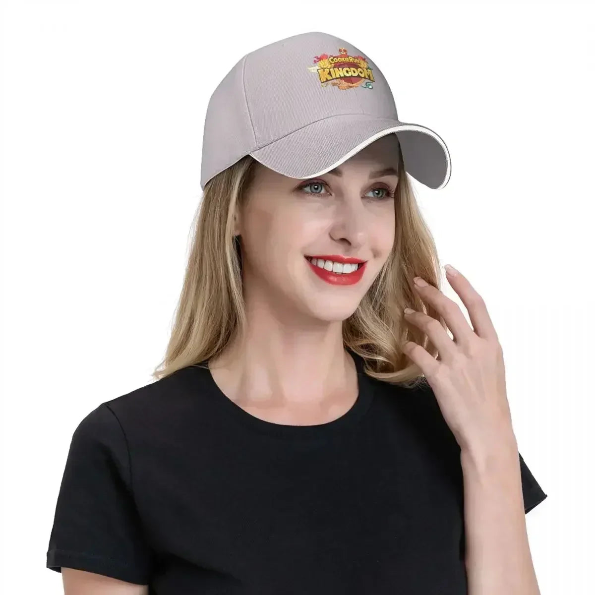 Cookie Run Kingdom Baseball Caps Snapback Men Women Hats Outdoor Casual Cap Sports Baseball Hat Polychromatic Customizable