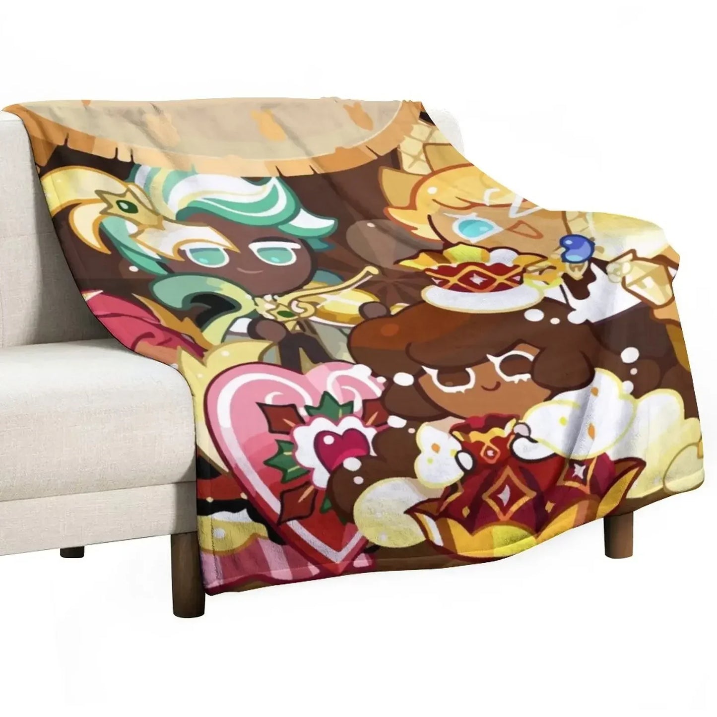 Christmas in Cookie run kingdom Throw Blanket Blankets For Bed wednesday Sleeping Bag Hairys Blankets