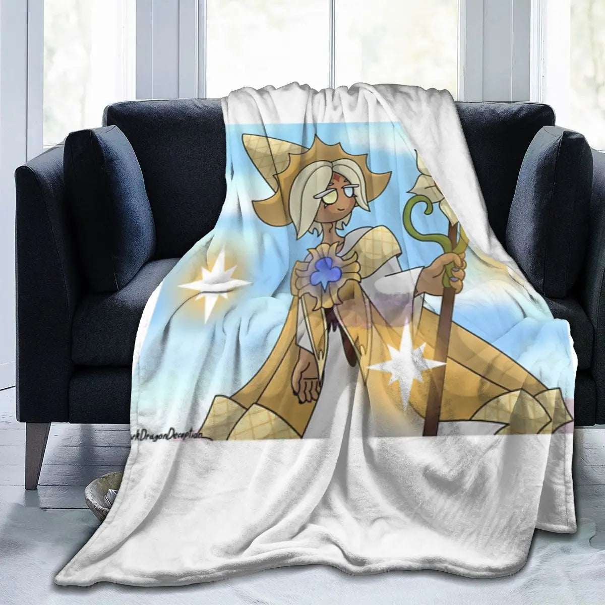 Pure Vanilla Cookie (Cookie Run Kingdom) An Ultra-Soft Micro Fleece Blanket