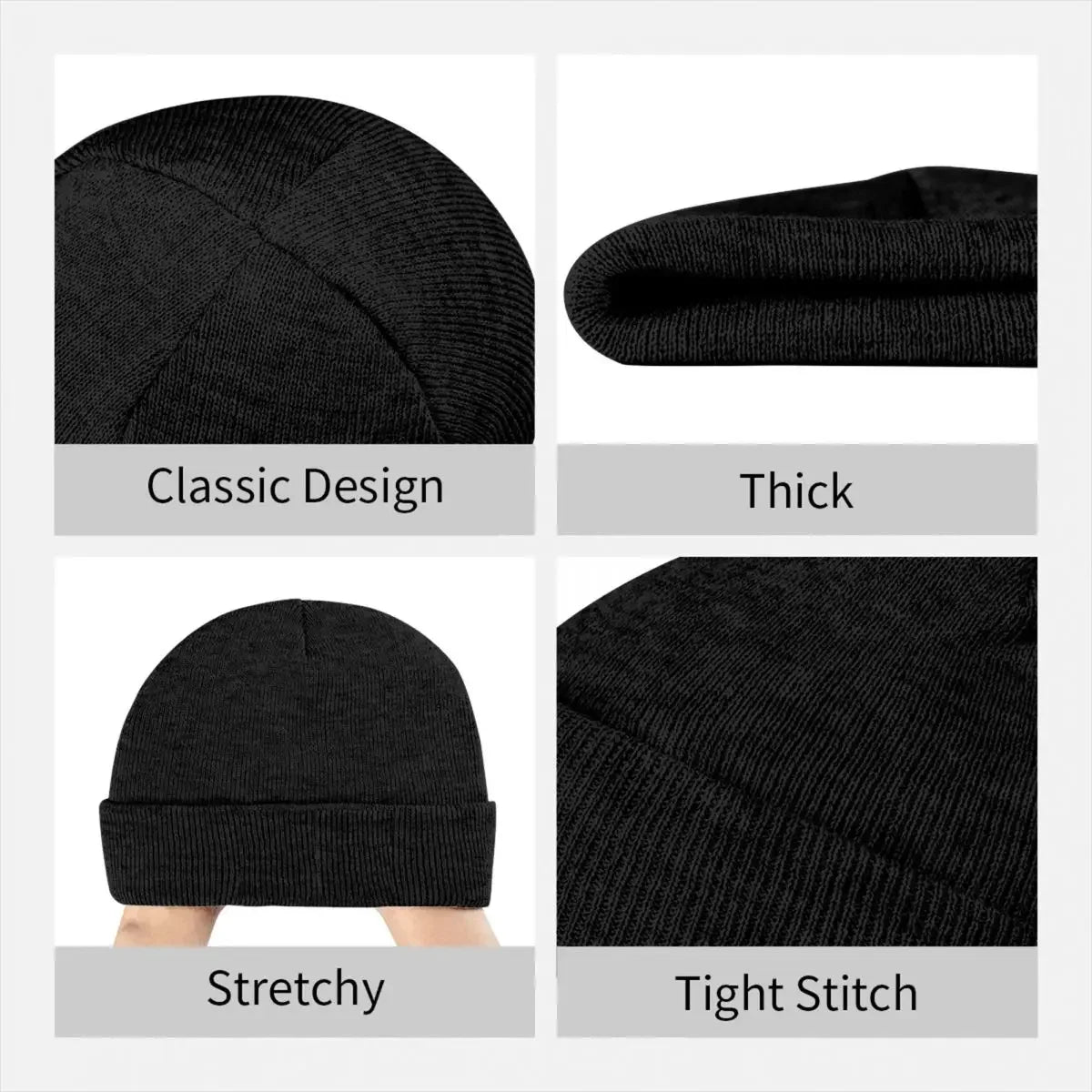 Cookie Run Beanie Hats espresso cookie Bonnet Hats Men Women Street Y2K Kpop Knit Hat Spring Pattern Thermal Elastic Caps