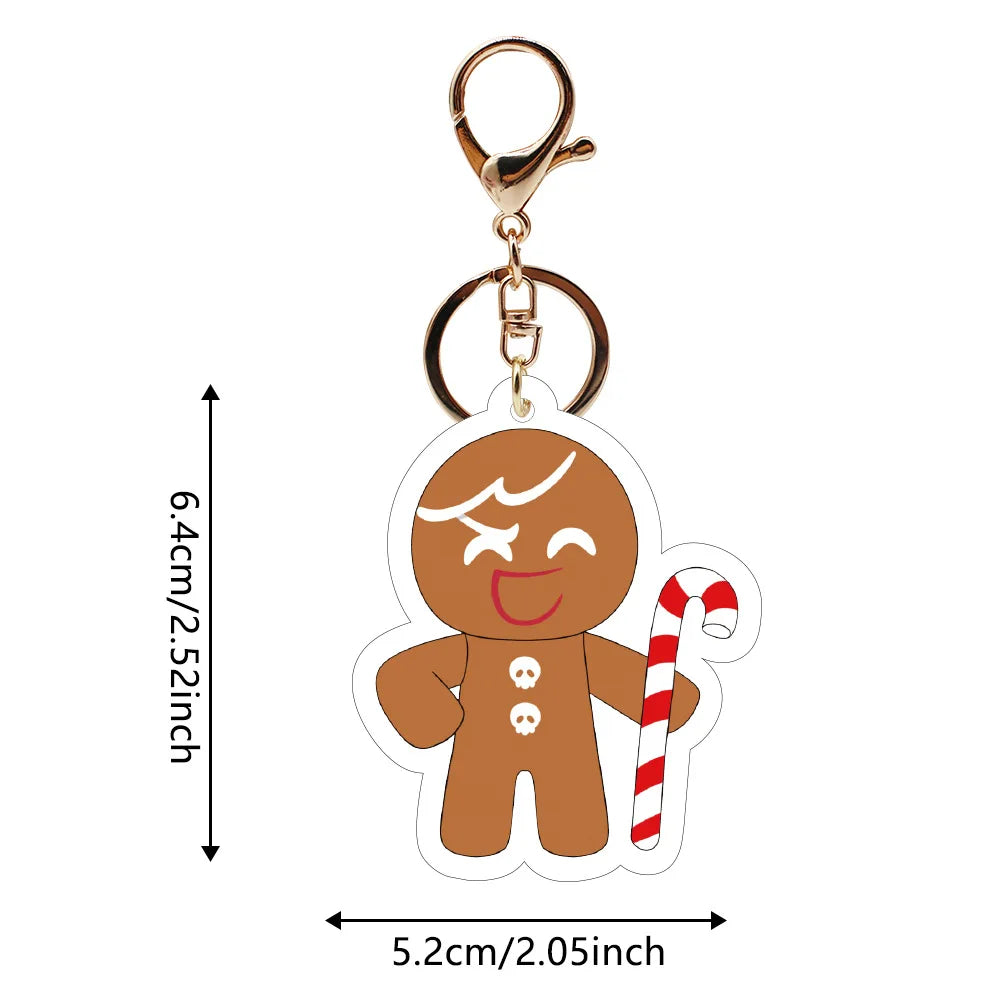 Gingerbrave Keychains Cookie Run