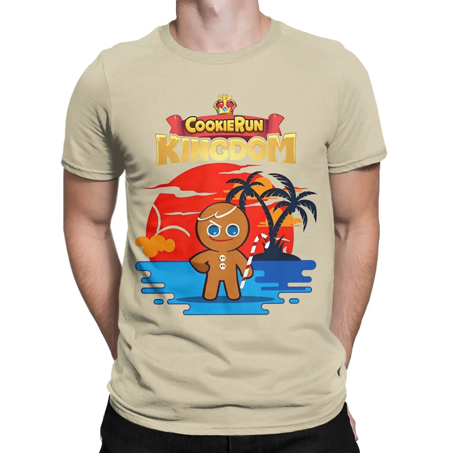 Summer Cookie Brave cookie run kingdom Print T Shirts Men Women Cotton Tee Shirt Clothing