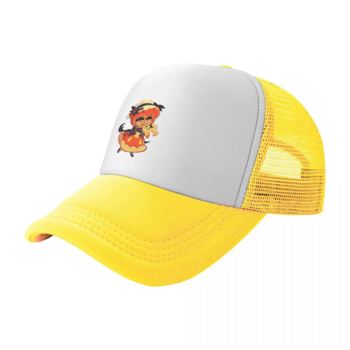 Pumpkin Pie Cookie - Cookie Run Kingdom Baseball Cap Sun Cap |-F-| cute Men's Hats Women's
