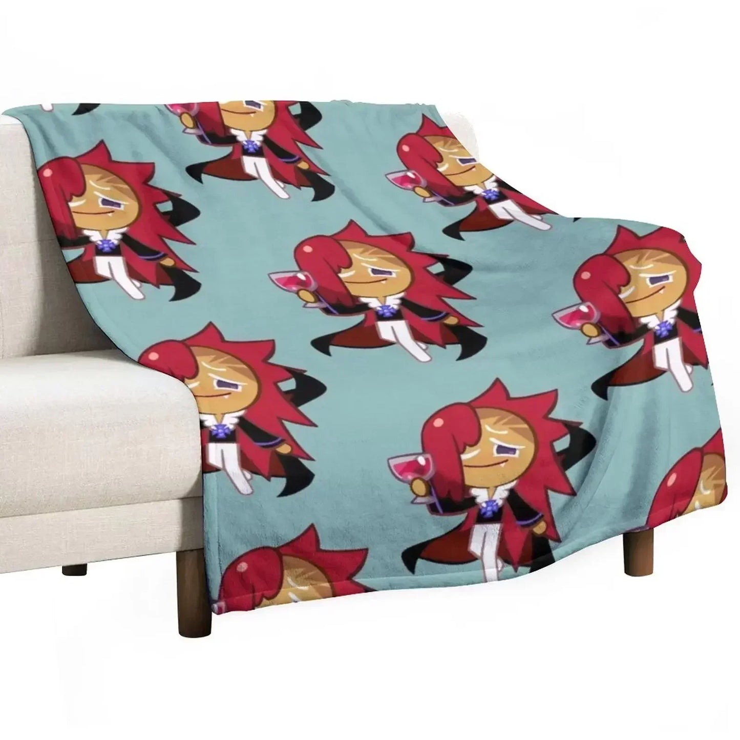Vampire Cookie! Cookie Run Kingdom Throw Blanket Sofa Throw christmas gifts Thins Blankets