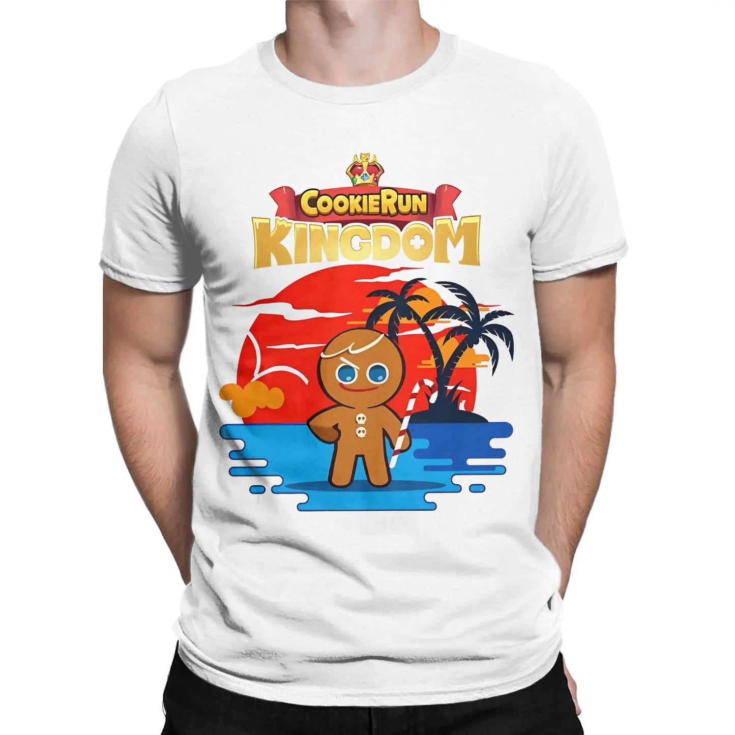 Summer Cookie Brave cookie run kingdom Print T Shirts Men Women Cotton Tee Shirt Clothing