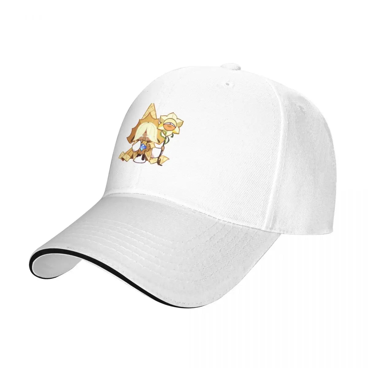 Pure Vanilla Cookie Cookie Run Kingdom Classic Baseball Cap sun hat Golf Hat Male Women's