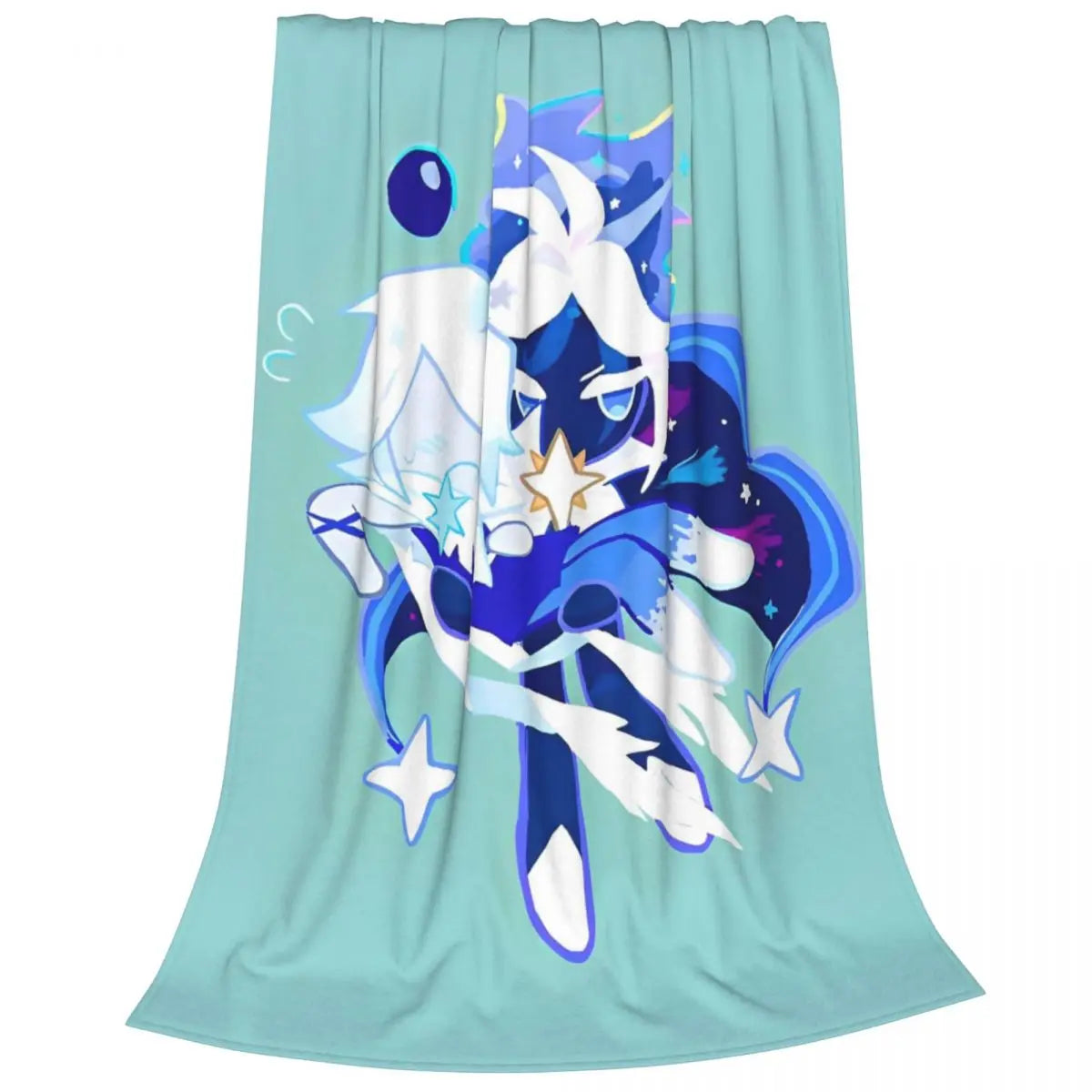 Starsher - Cookie Run Kingdom Coral Fleece Plush Throw Blankets Blankets for Home Car Lightweight Quilt