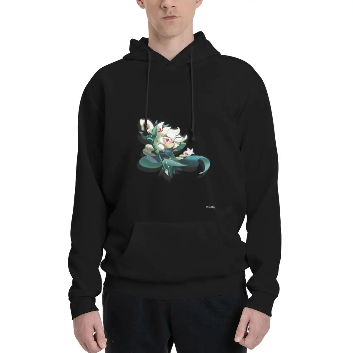 White Lily Cookie Run Hoodies Anime Oversized Hoodie Anime Sweatshirt Woman