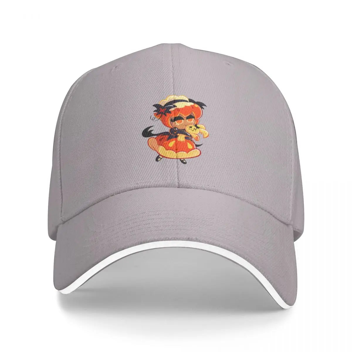Pumpkin Pie Cookie - Cookie Run Kingdom Baseball Cap custom Hat Rave New Hat Gentleman Hat Men's Baseball Women's