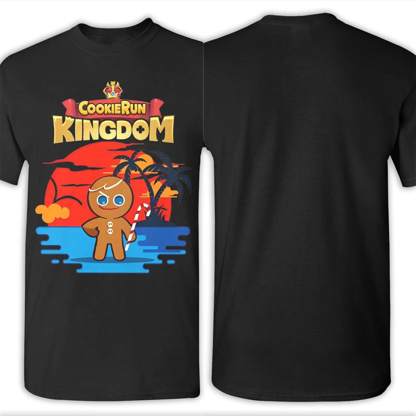 Summer Cookie Brave cookie run kingdom Print T Shirts Men Women Cotton Tee Shirt Clothing