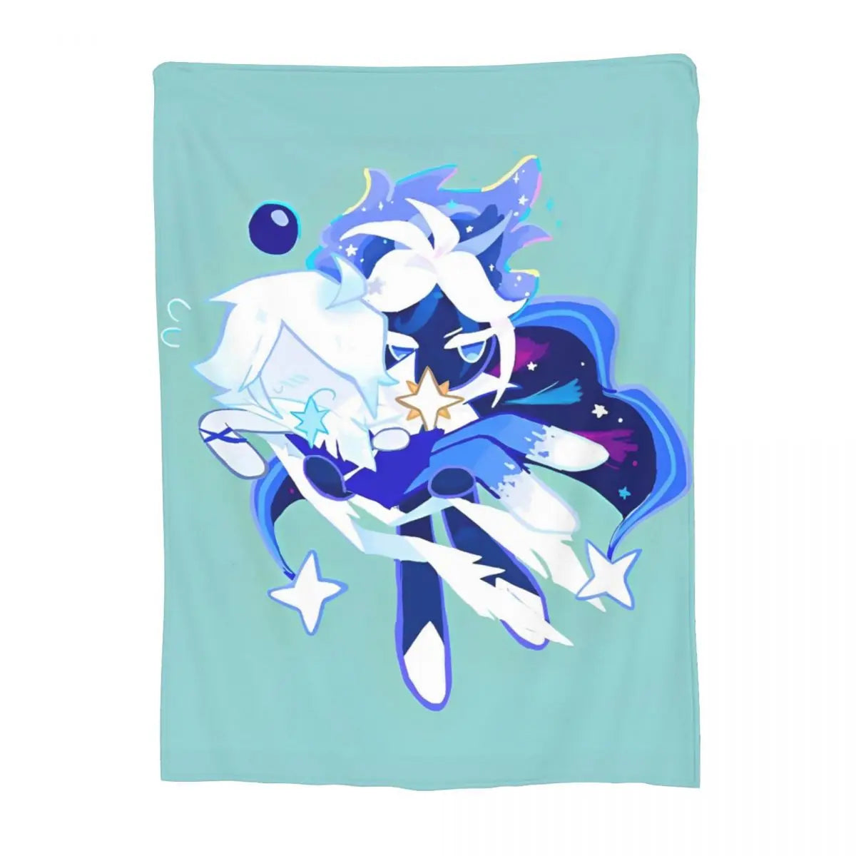 Starsher - Cookie Run Kingdom Coral Fleece Plush Throw Blankets Blankets for Home Car Lightweight Quilt