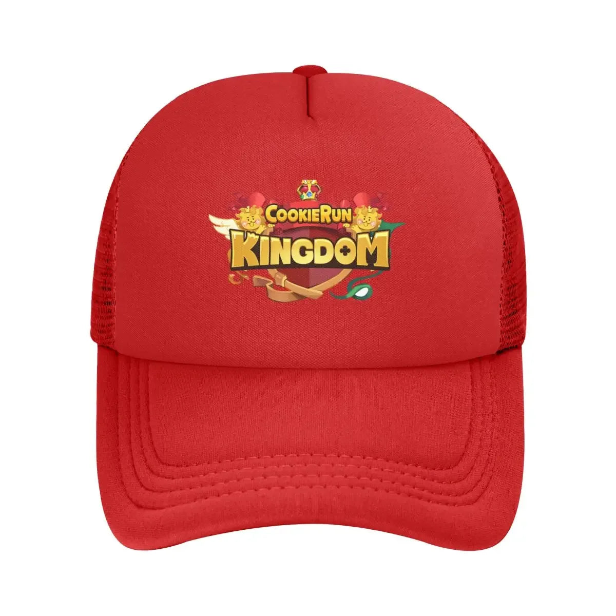 Cookie Run Kingdom Mesh Baseball Caps Snapback Fashion Baseball Hats Breathable Casual Casquette Outdoor Unisex