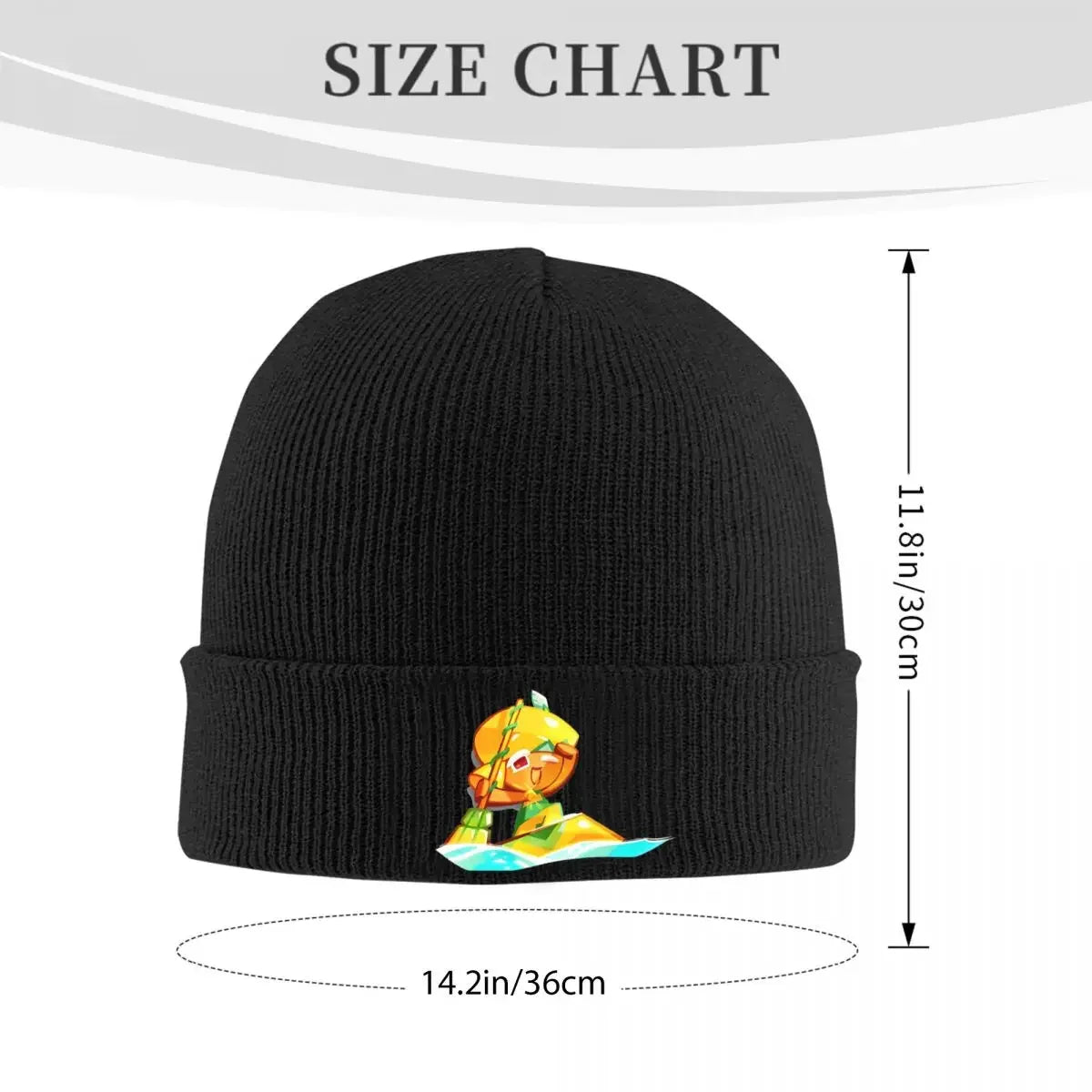 Cookie Run Beanie Hats meme Fashion Caps Adult Unisex Kpop Skullies Beanies Autumn Pattern Elastic Beanie Hat