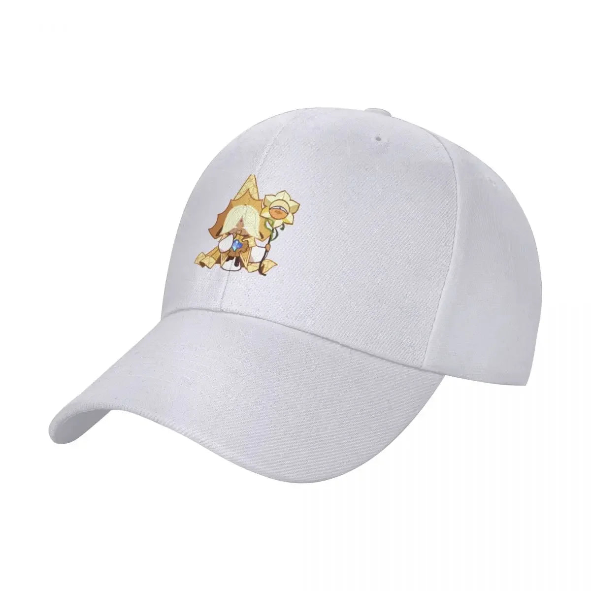 Pure Vanilla Cookie Cookie Run Kingdom Classic Baseball Cap Hip Hop cute Women Caps Men's
