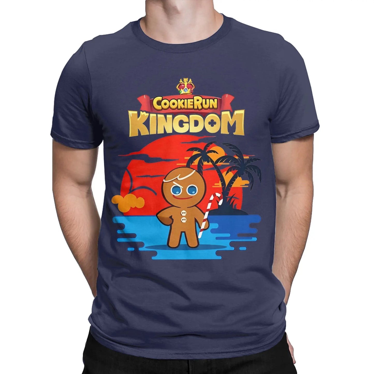 Summer Cookie Brave cookie run kingdom Print T Shirts Men Women Cotton Tee Shirt Clothing