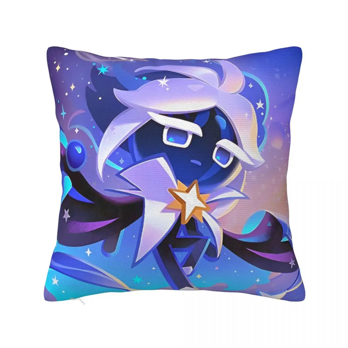 Stardust Cookie Cookie Run Kingdom Square Pillow Covers Car Cushion Cover Cute Decor Throw Pillow Case 40*40