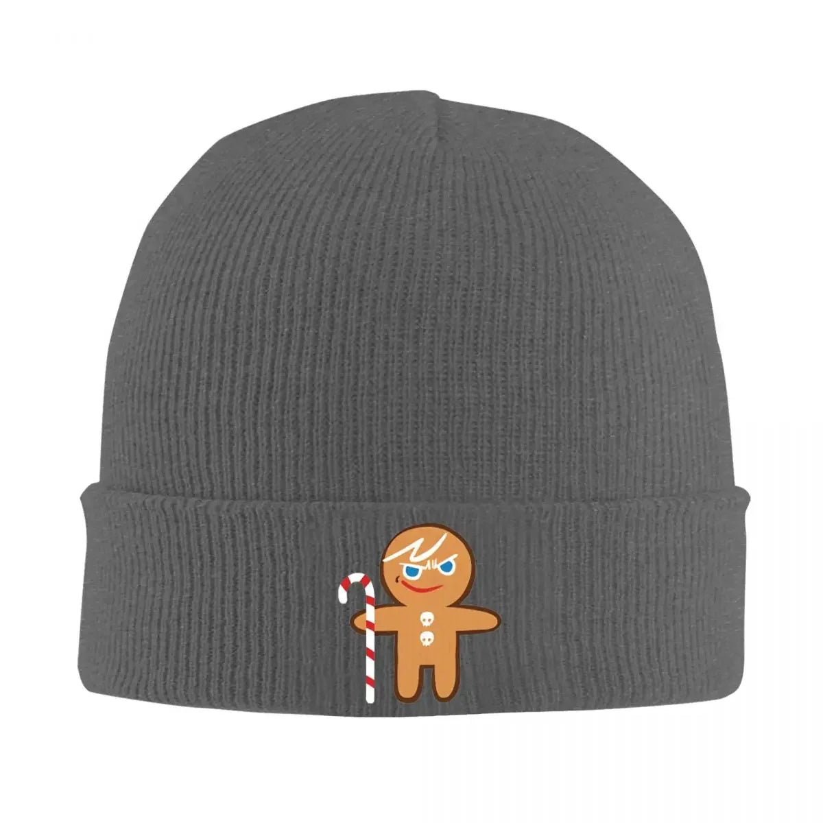 Cookie Run Beanie Hats espresso cookie Bonnet Hats Men Women Street Y2K Kpop Knit Hat Spring Pattern Thermal Elastic Caps